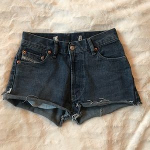 Vintage denim shorts